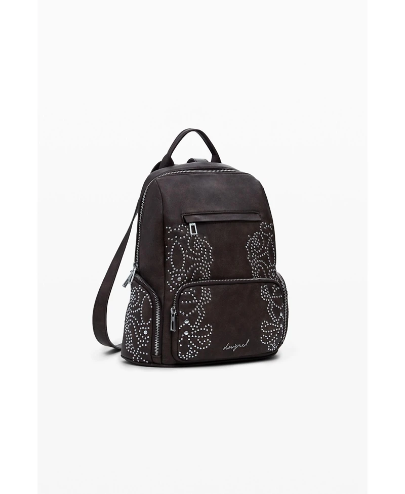Desigual Women's Small backpack with studded pockets