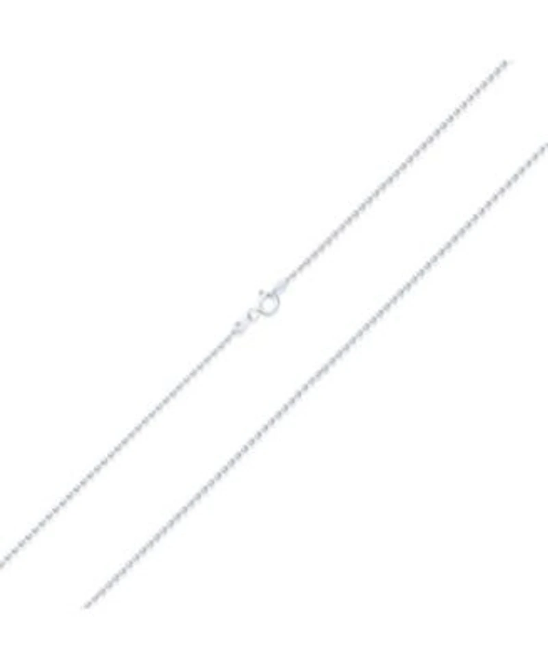 Bling Jewelry 180 Gauge Strong Shot Bead Ball .925 Sterling Silver Chain Necklace Nickle Free Made In Italy 16 18 20 24 Inch