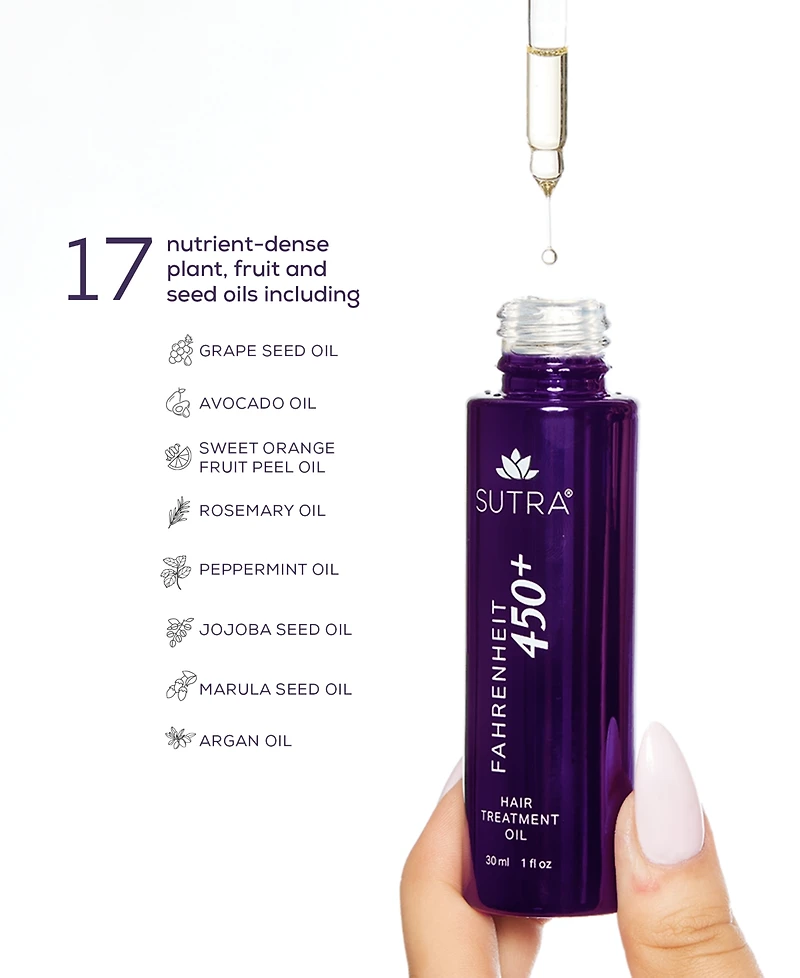 Sutra Beauty Fahrenheit 450+ Hair Treatment Oil, 30 ml