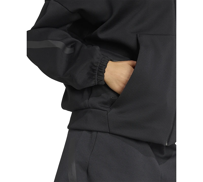 adidas Women's Z.n.e. Zip-Front Long Sleeve Track Jacket