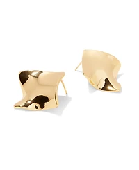 brook & york Gold Plated Claudia Stud Earrings