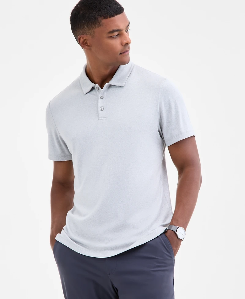 Alfani Men's Alfatech Polo Shirt, Macy's Exclusive