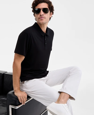 Alfani Men's Alfatech Polo Shirt, Macy's Exclusive