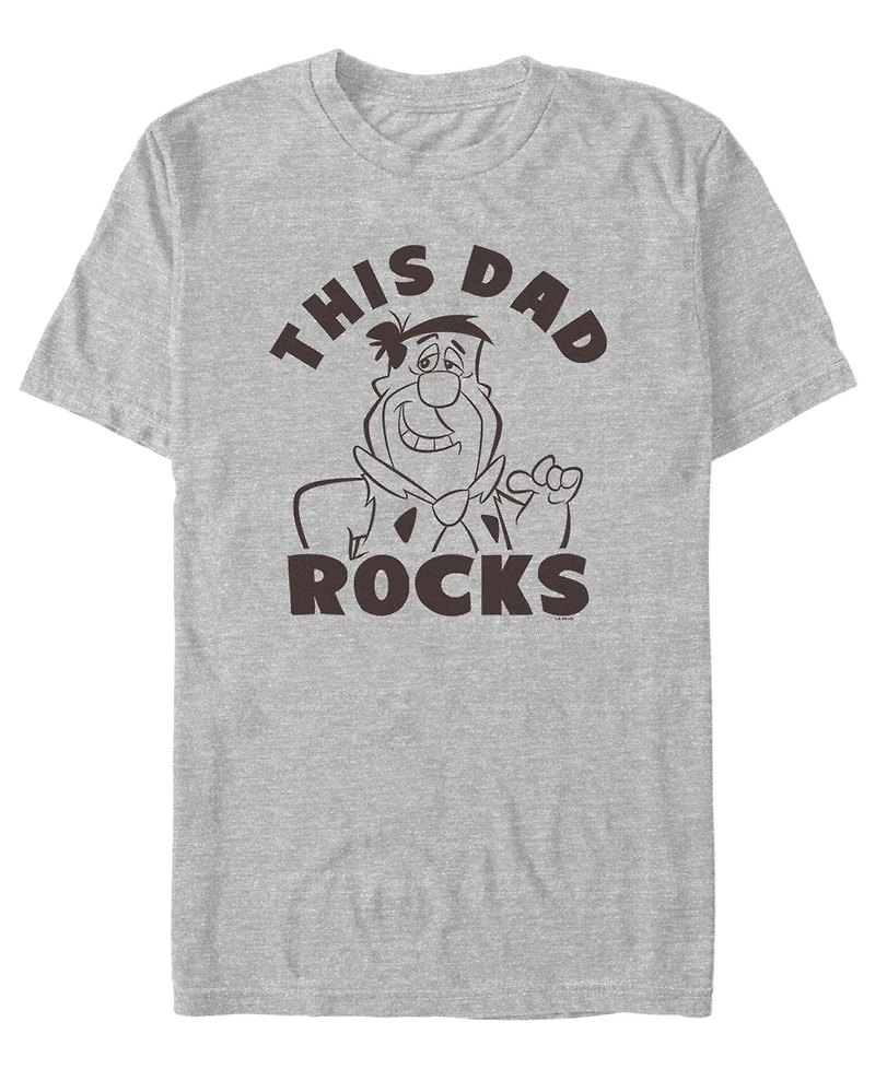 Fifth Sun Men's Dad Rocks Short Sleeve T-Shirt