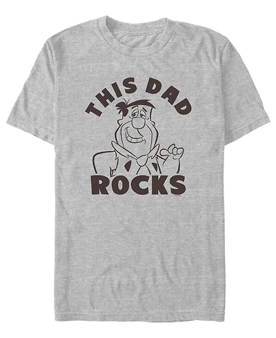 Fifth Sun Men's Dad Rocks Short Sleeve T-Shirt