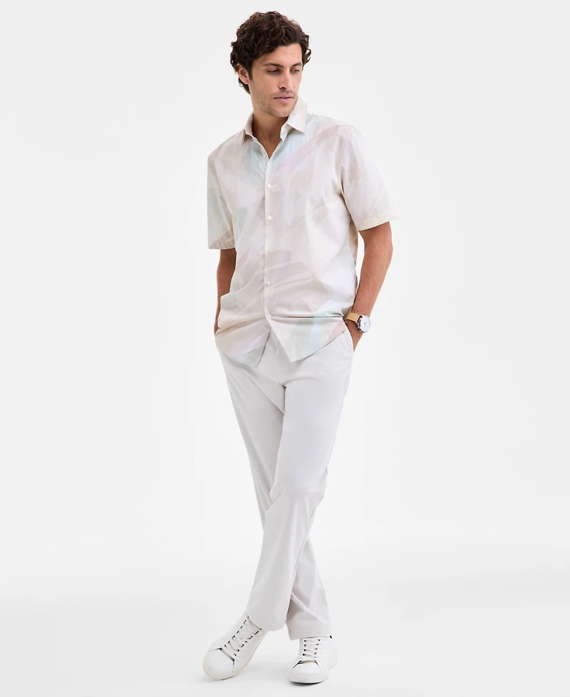 Alfani Men's Interstellar Patterned Shirt