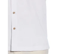 Cubavera Men's Palm Print Short-Sleeve Button-Down Shirt