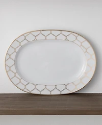 Noritake Eternal Palace Gold Oval Platter, 14"