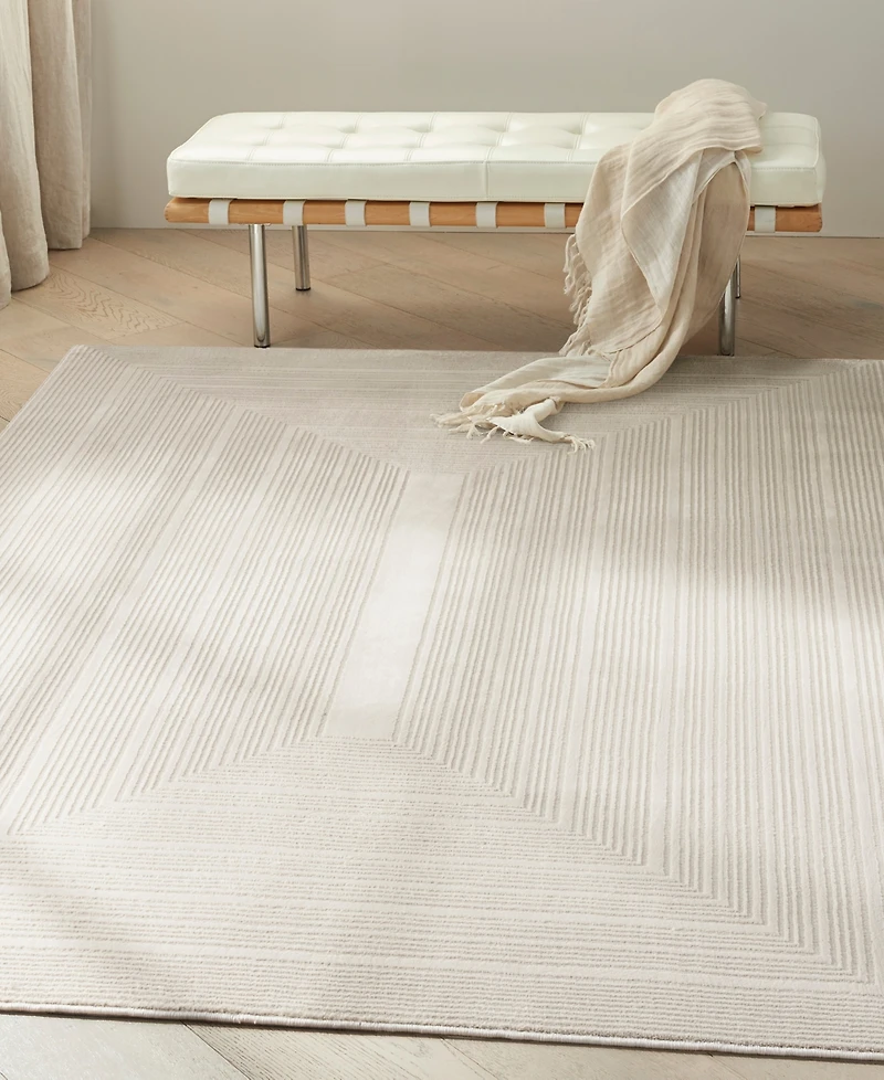 Calvin Klein CK024 Irradiant IRR02 5'2"x7'2" Area Rug