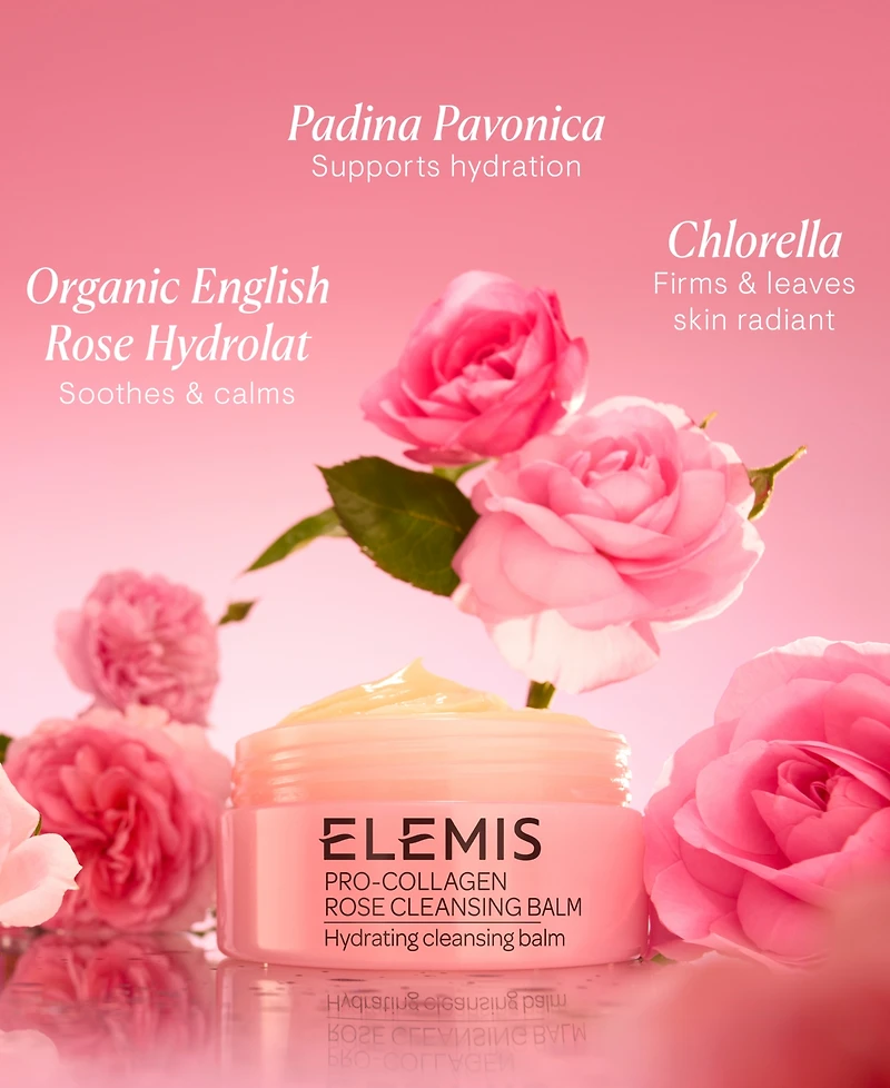Elemis Pro-Collagen Rose Cleansing Balm, 3.5 oz.