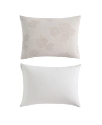 Vera Wang Roses Cotton Jacquard 3-Pc. Comforter Set, King