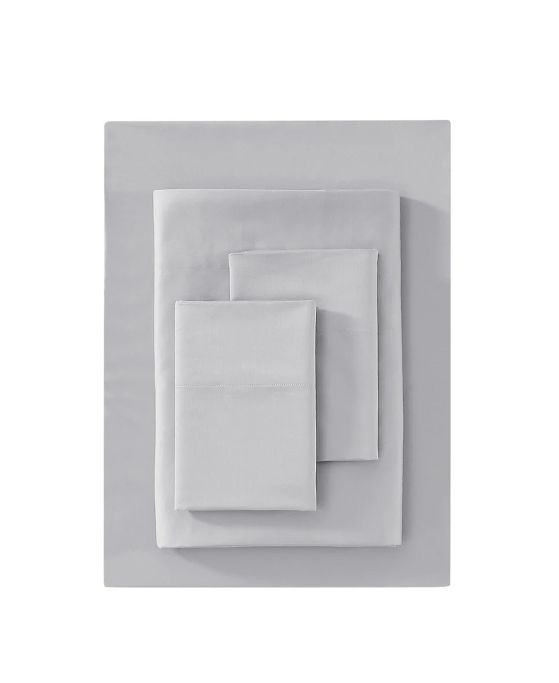 Vera Wang Solid 1000-Thread Count Sateen 4-Pc. Sheet Set