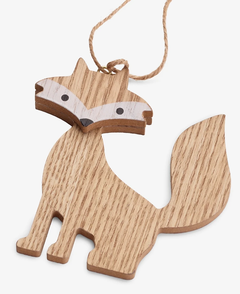 Holiday Lane Nordic Wonderland Fox Ornament, Macy's Exclusive