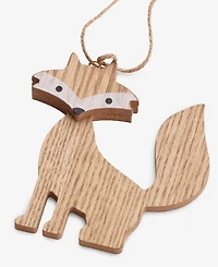 Holiday Lane Nordic Wonderland Fox Ornament, Macy's Exclusive