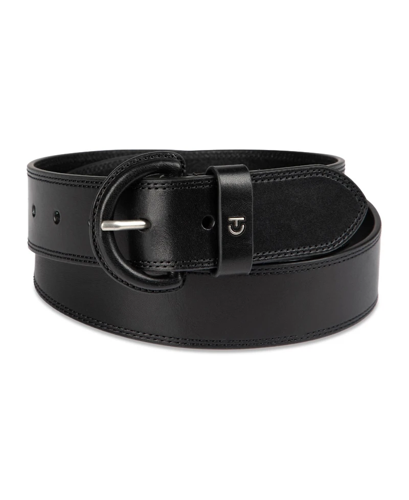 Cole Haan Women's Casual Leather Covered Buckle Belt