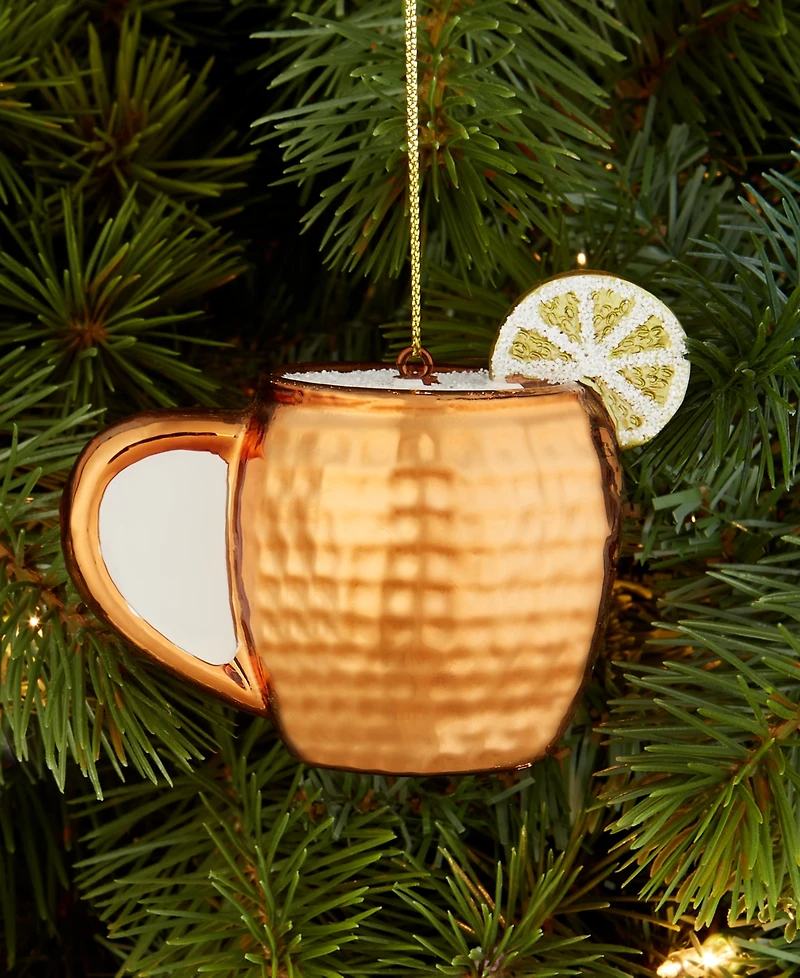 Holiday Lane Spirits Glass Mule Mug Ornament, Macy's Exclusive
