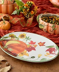 Certified International Harvest Fields Oval Platter