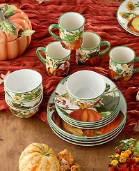 Certified International Harvest Fields 16 Pc. Dinnerware Set, Service for 4