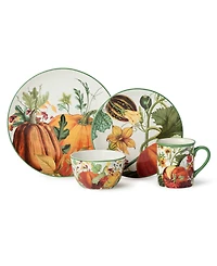Certified International Harvest Fields 16 Pc. Dinnerware Set, Service for 4