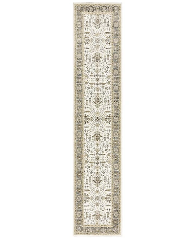 Oriental Weavers Andorra 9537P 2'6"x12' Runner Area Rug