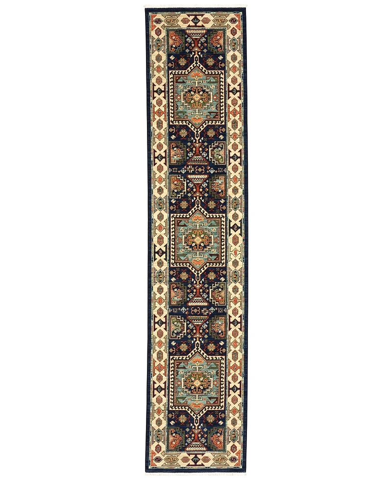 Oriental Weavers Lilihan 041H6 2'6"x12' Runner Area Rug