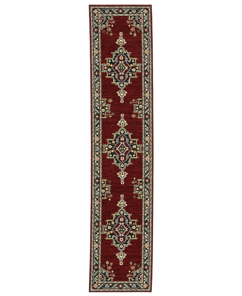 Oriental Weavers Lilihan 092R6 2'6"x12' Runner Area Rug