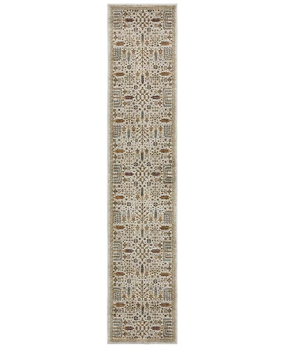 Oriental Weavers Andorra 2449B 2'6"x12' Runner Area Rug