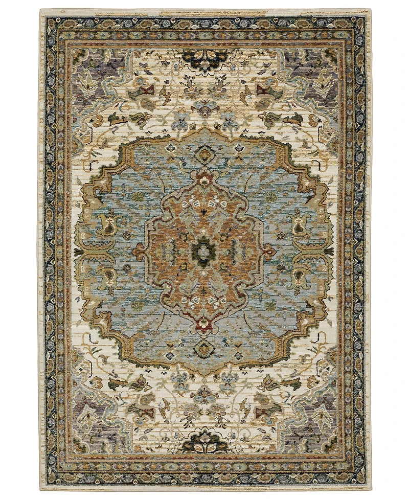 Oriental Weavers Andorra 2451B 3'3"x5'2" Area Rug