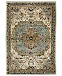 Oriental Weavers Andorra 2451B 3'3"x5'2" Area Rug