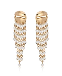 Ettika Mykonos Shell Dangle Earrings