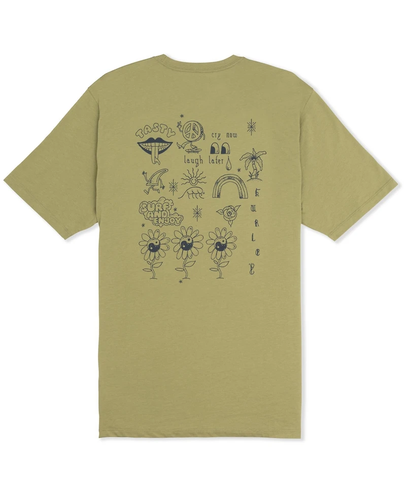 Hurley Men's Stipple Short Sleeve T-Shirt