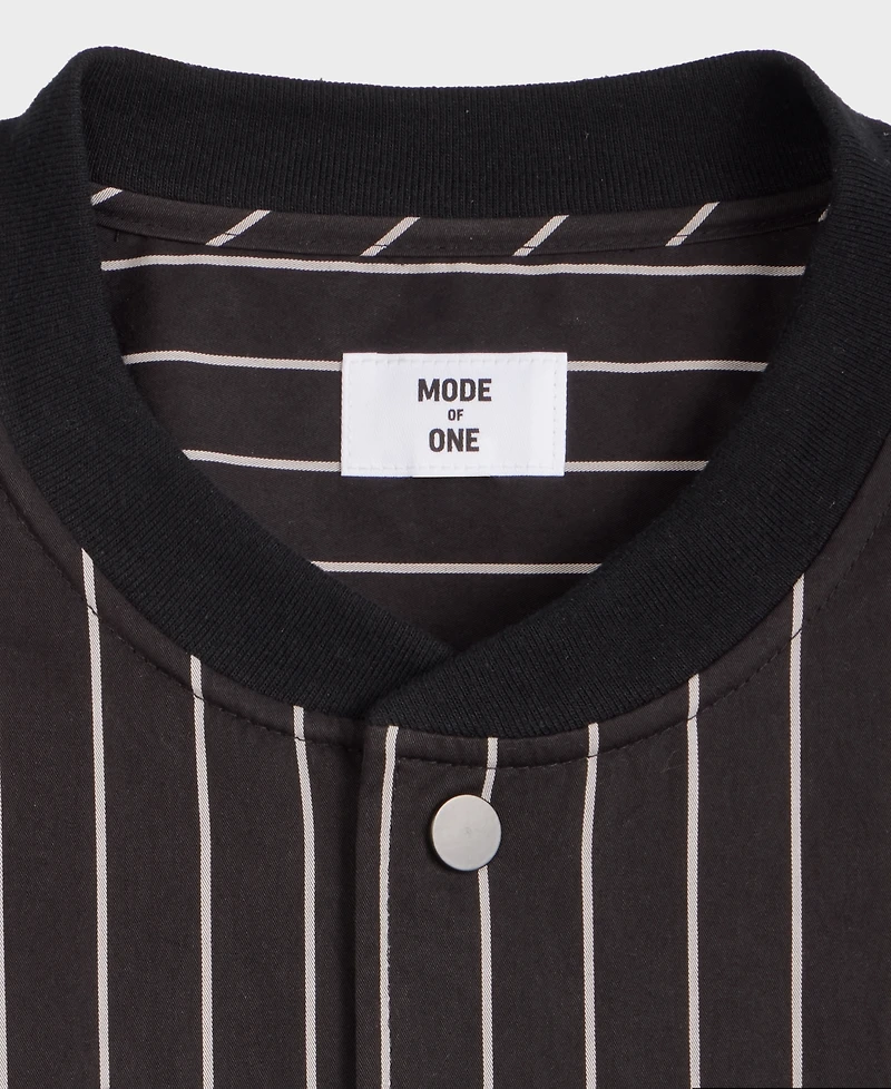 Mode of One Men's Long-Sleeve Pinstripe Shirt, Macy's Exclusive