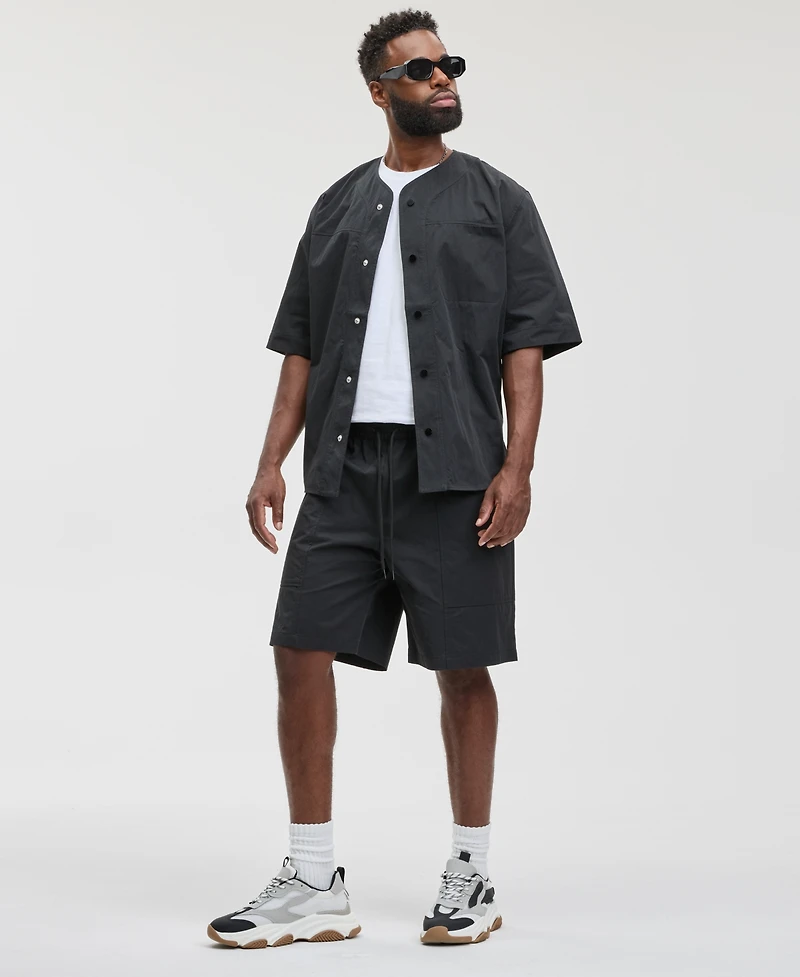 Mode of One Men's Pull-On Relaxed 9" Shorts, Macy's Exclusive