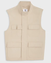 Mode of One Men's Canvas Cargo Vest, Macy's Exclusive