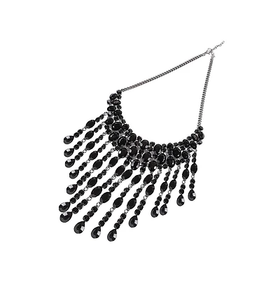 Sohi Maxi Crystal-Drop Statement Necklace