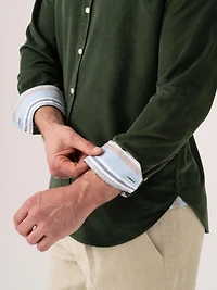 Koy Clothing Men's Regular Fit Corduroy Shirt