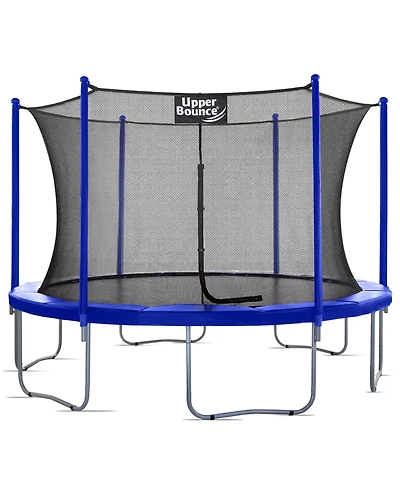 Plexalife Ft Round Trampoline Set with Safety Enclosure System - Backyard Trampoline - Outdoor Trampoline for Kids