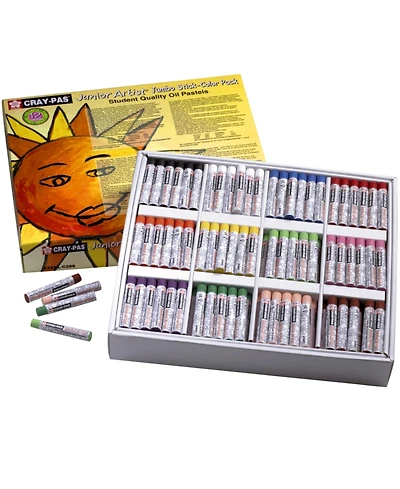 Sakura Cray-Pas Junior Artist Jumbo Oil Pastel Colorpack, 288 Pc