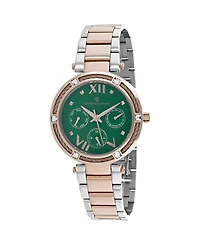 Christian Van Sant Women's Sienna Green Dial Watch - CV1825