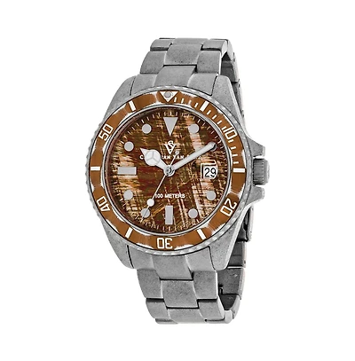 Christian Van Sant Men's Brown Dial Watch - CV5101