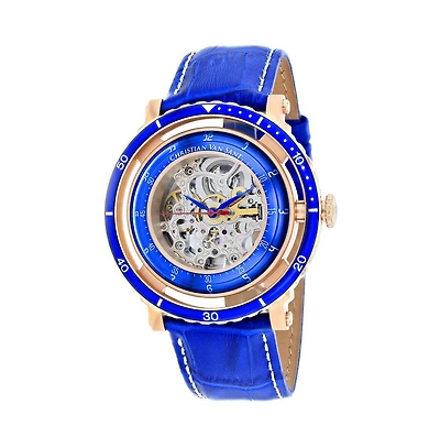 Christian Van Sant Men's Dome Silver Dial Watch