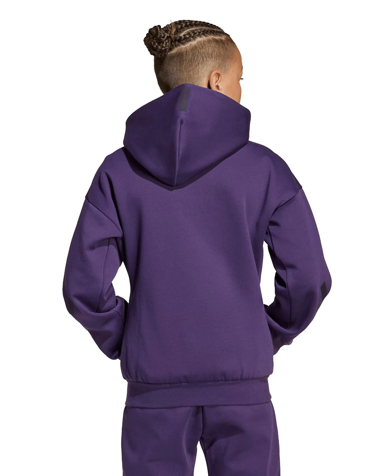 adidas Big Boys Full-Zip Hooded Track Jacket