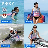 Roxy Women's Life Jacket, Uscg Approved Evoprene Daily Pfd