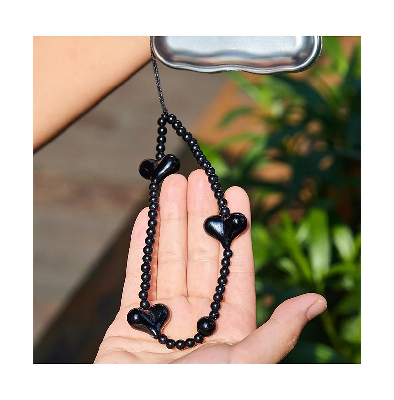 Auramma Black Heart Charm