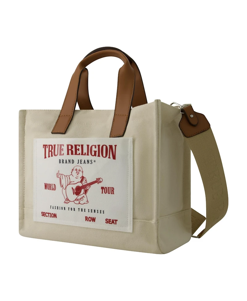 True Religion Medium Buddha Pocket Tote