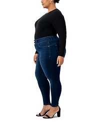Seven7 Plus High Rise Curvy Legging Jeans