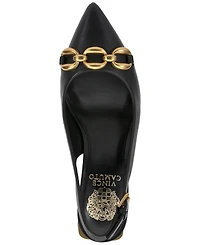 Vince Camuto Women's Hamden-o Chain Slingback Pumps