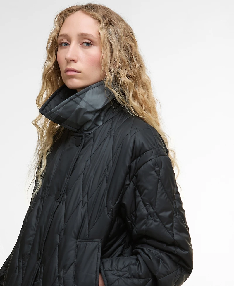 Barbour Women's Bernadette Collared Quilted Jacket