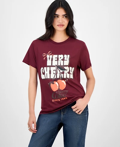 Grayson Threads, The Label Juniors' Cherry Coke T-Shirt