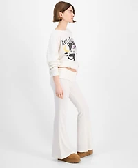 Grayson Threads, The Label Juniors Hello Kitty Thermal Fold Over Pants